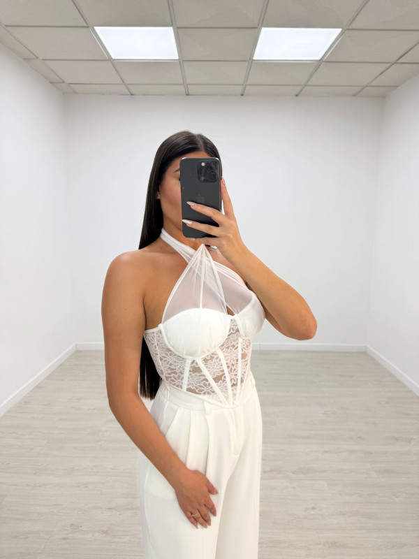 CORSÉ MULTIPOSICIÓN BLANCO